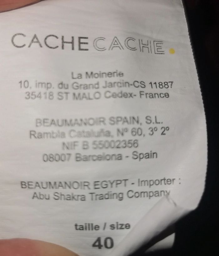 Robe taille 40 cache cache - photo numéro 5