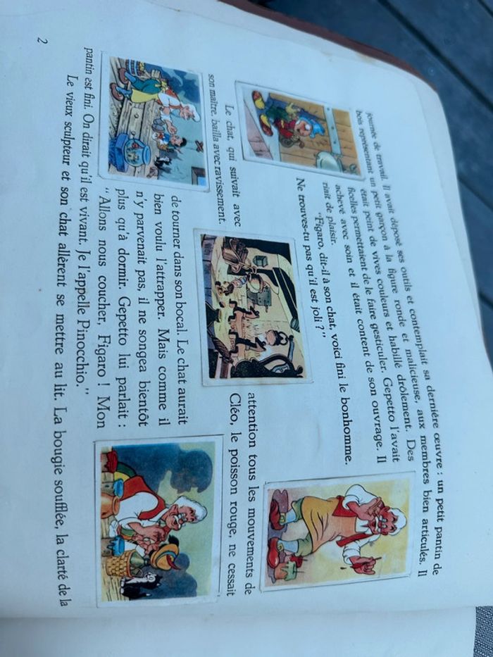 Album ancien complet vignettes images de Beukelaer Disney Pinocchio Gepetto stickers (Panini) - photo numéro 6