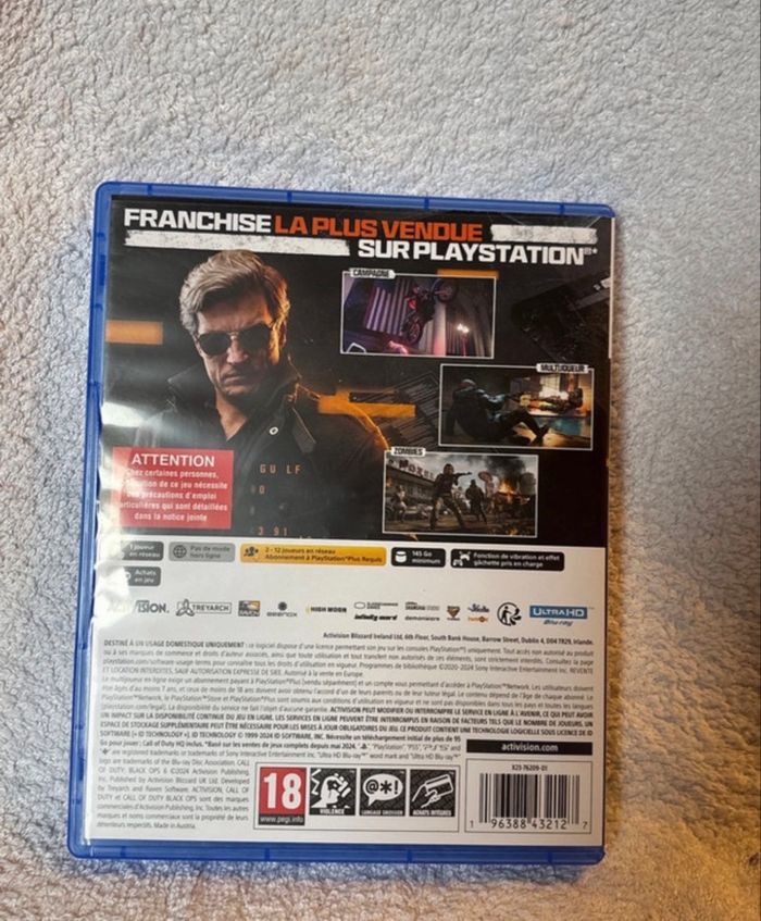 Call of Duty Black ops 6 PS5 - photo numéro 3