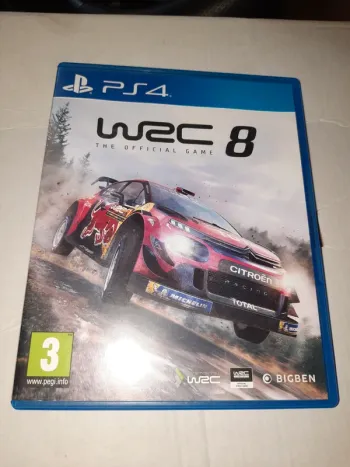 Jeu ps4 simulation wrc 8