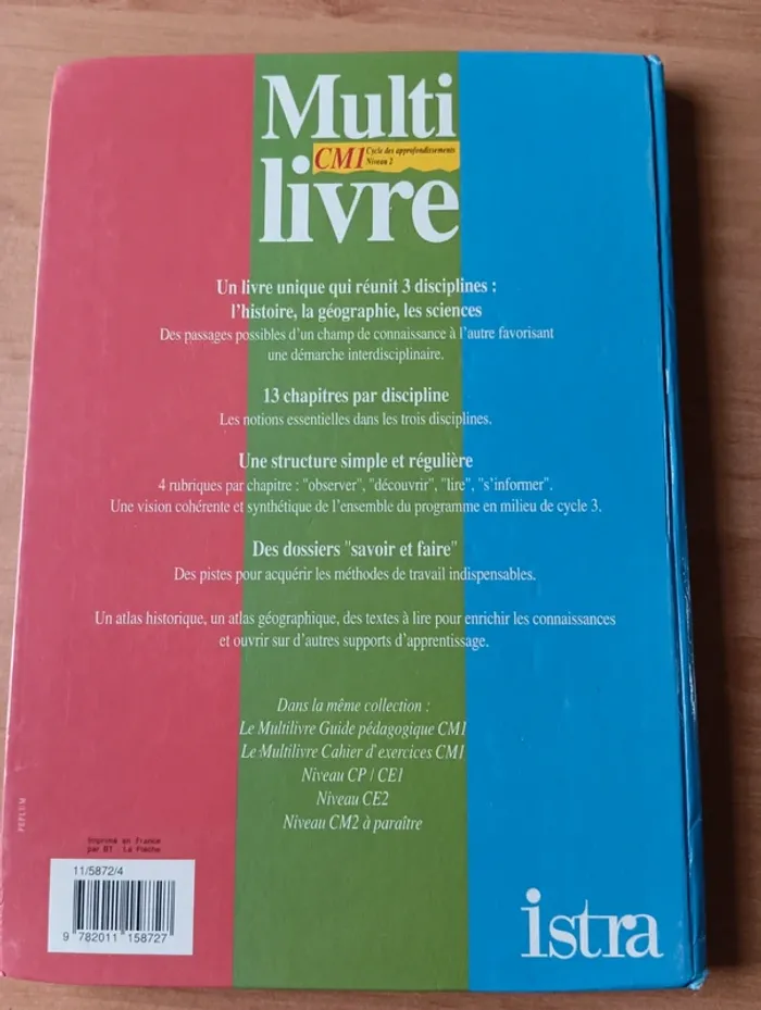 Multi livre CM1 Histoire géo sciences - photo numéro 2