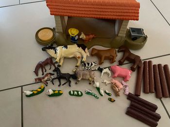 Lot ferme et animaux