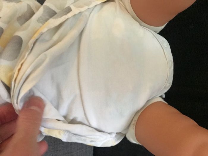 Blouse manches longues avec body integré Obaidi 3 mois - photo numéro 5