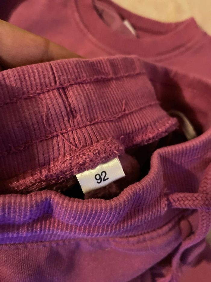 Ensemble jogging zeeman violet mauve 92 cm - photo numéro 5