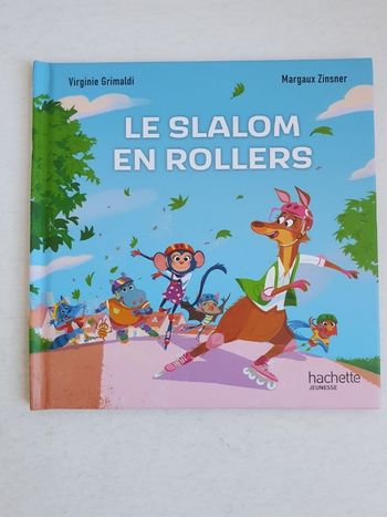 Le slalom en rollers