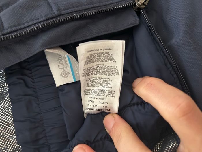 Combinaison 2 pièces Columbia taille 6/12 mois - photo numéro 3