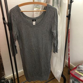 Robe grise taille L