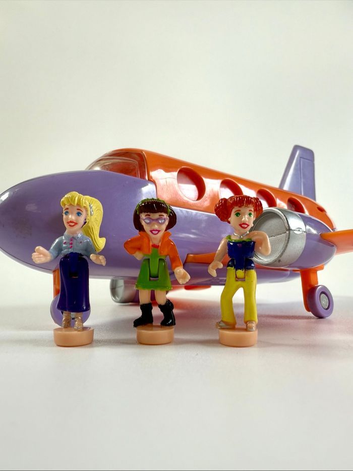 Polly Pocket Tour Jet 1998 Vintage Mattel - photo numéro 8