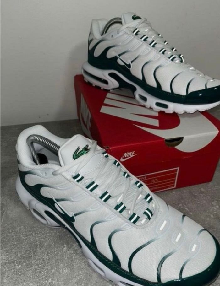 Nike tn Lacoste blanc vert 45