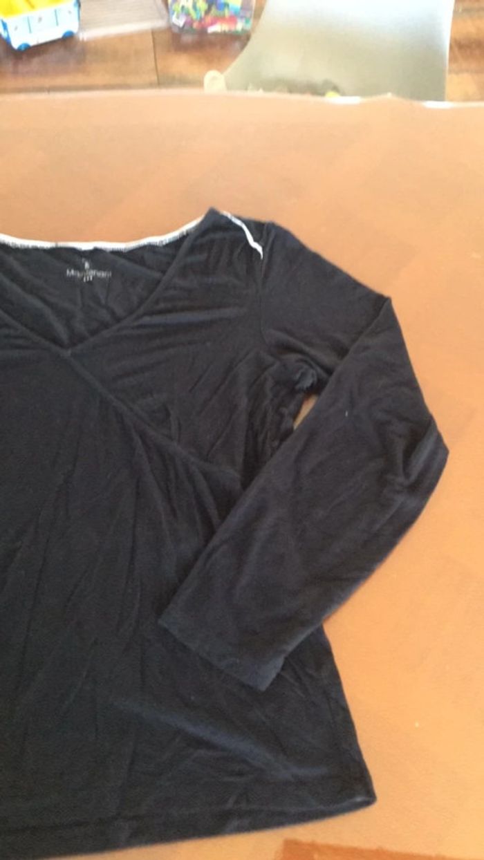 Teeshirt manche longue Ici et maintenant - photo numéro 2