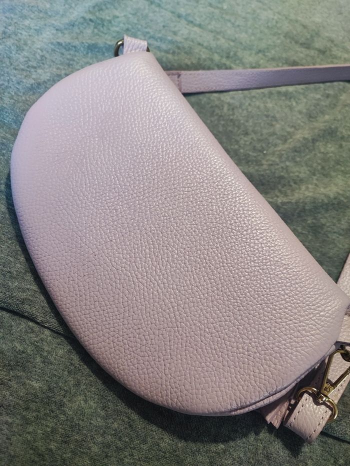 Sac banane bandoulière lila - photo numéro 5