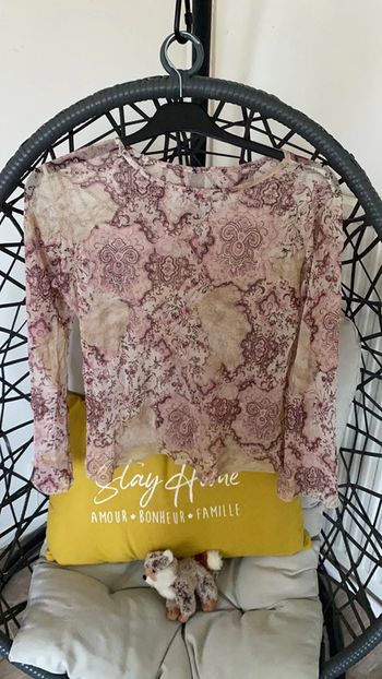 Haut femme transparent