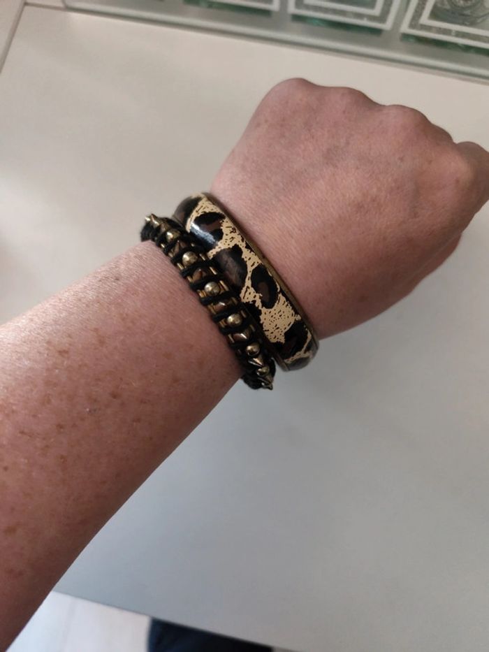 Lot de 2 bracelets femme - photo numéro 2