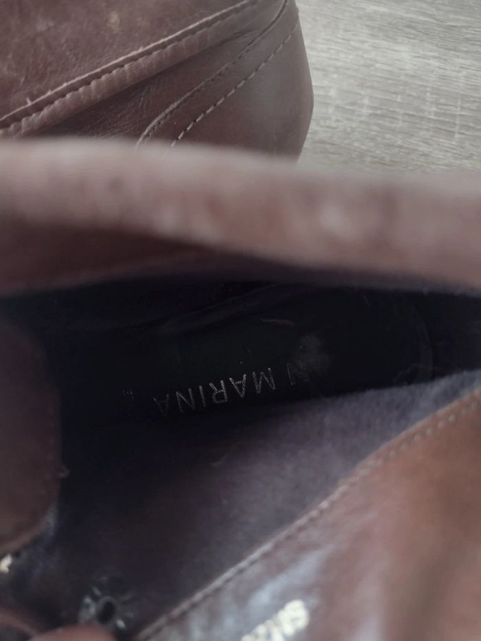 Bottines marron san marina taille 37 - photo numéro 2
