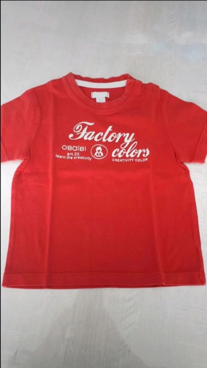 T-shirt Obaïbi 18 mois - photo numéro 2