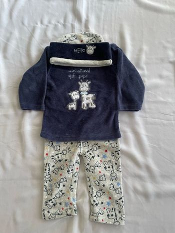 Ensemble de pyjama avec bonnet