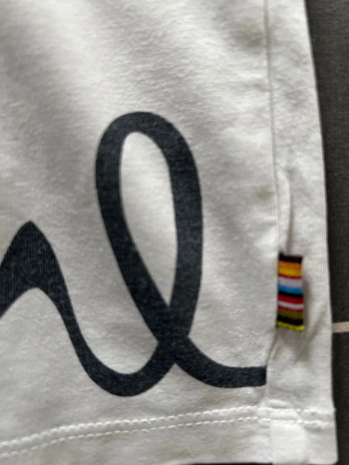 T-shirt blanc manches courtes 10 ans - Paul Smith - photo numéro 3