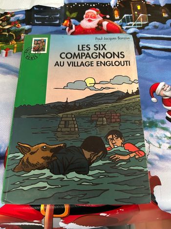 Les six compagnons au village englouti de Paul-Jacques bonzon