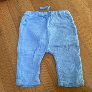 Pantalon en gaze de coton