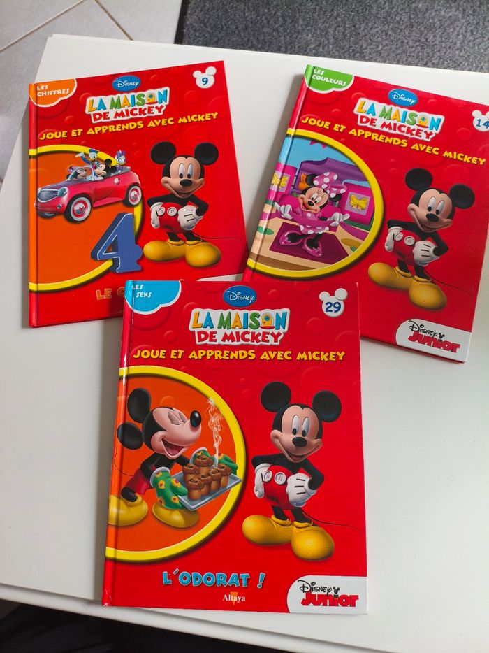 🌸Lot 3 Livres Disney - La Maison de Mickey
🌸 - photo numéro 1