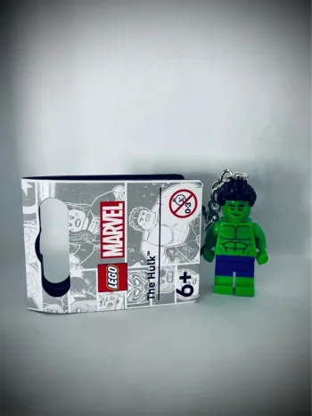 Porte-clés LEGO Marvel - Hulk (Réf. 854321) - Neuf