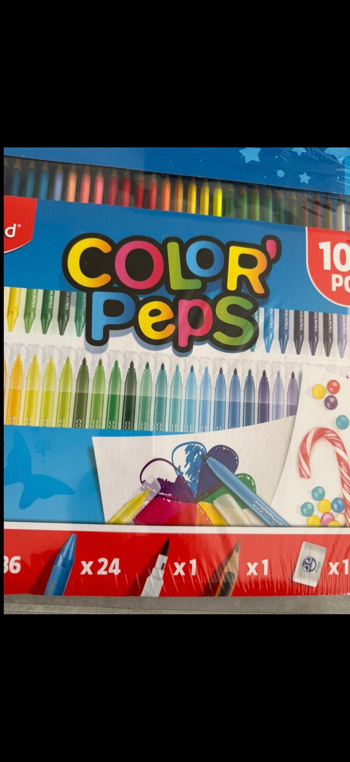 Malette Color peps 100 pièces Maped - photo numéro 6