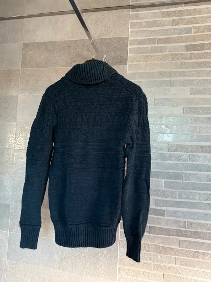 Pull à col châle H&M l.o.g.g - Taille S - photo numéro 2