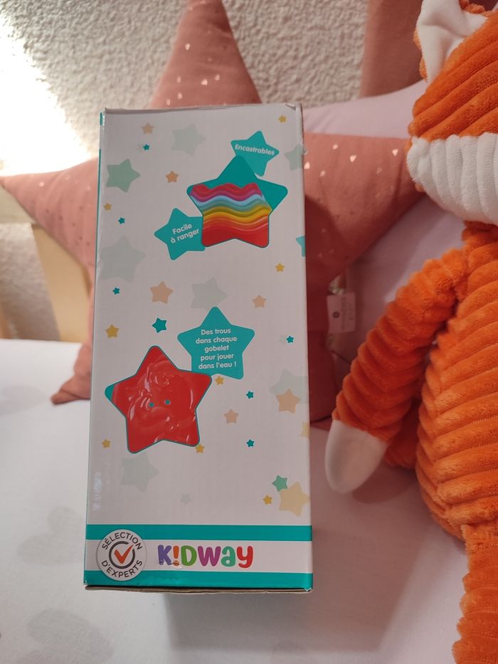 Gobelets à empiler - Neuf - Kidway - Dès 6 mois - photo numéro 2