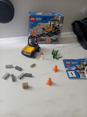 Lego camion chantier city 60284