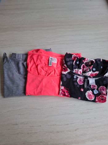 Tops lot de 3