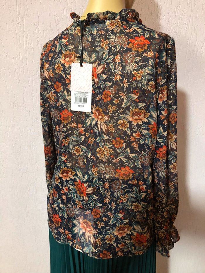 Blouse Fleuries Naf naf - n eu v e - photo numéro 4