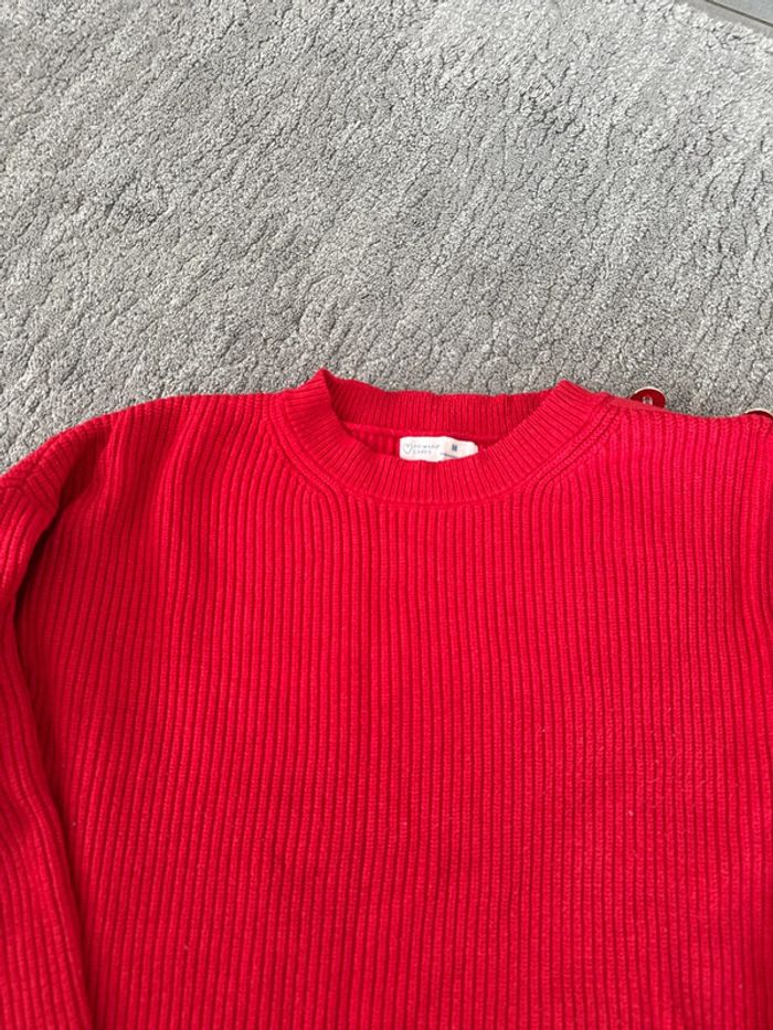 Pull rouge primark taille M - photo numéro 3