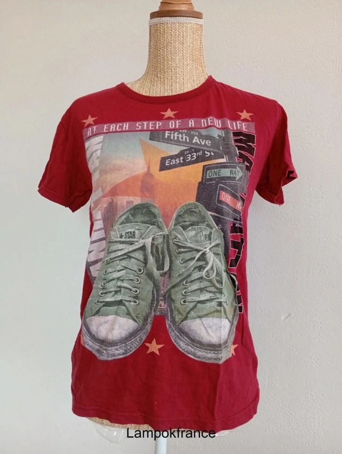 Vintage tee shirt converse m original - photo numéro 2
