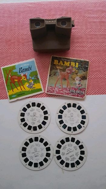 View master avec disque Disney
