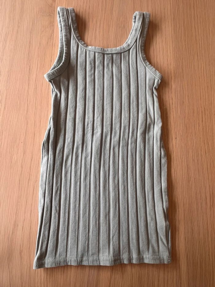 débardeur gris/kaki