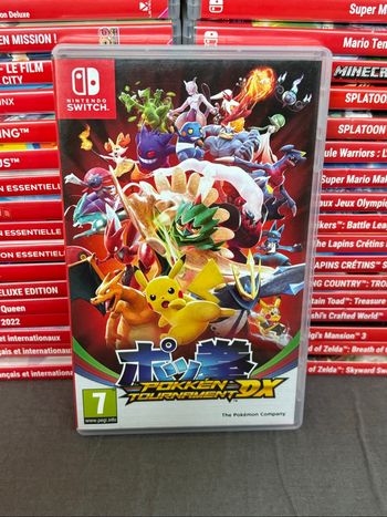 Jeu switch Pokken tournament DX