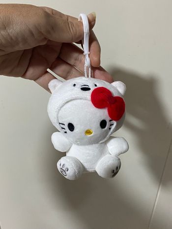 Peluche porte-clefs Hello kitty