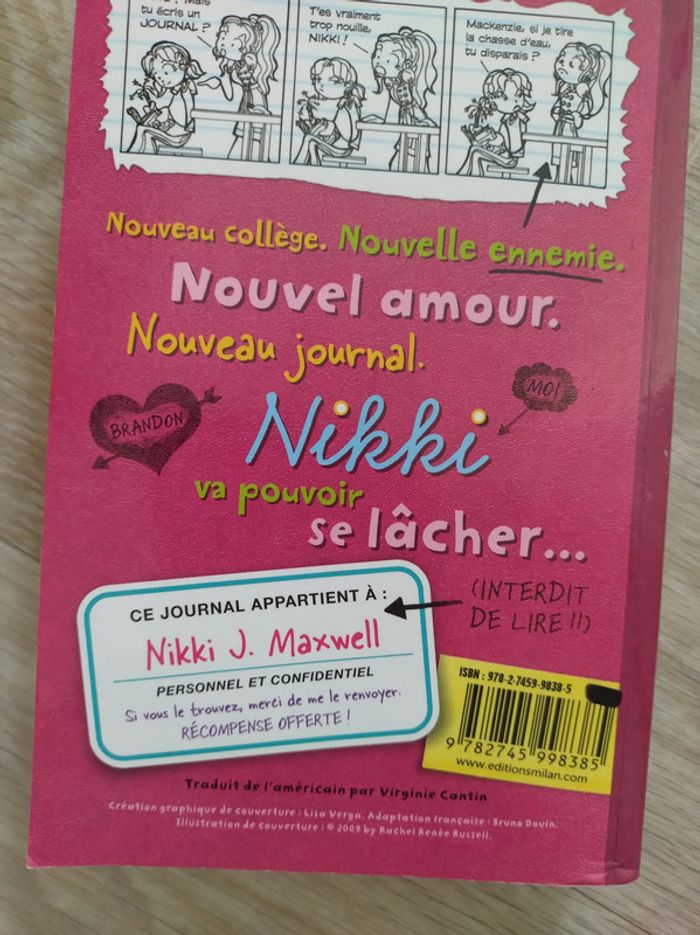 Livre Le journal d'une grosse nouille tome 1 - photo numéro 3