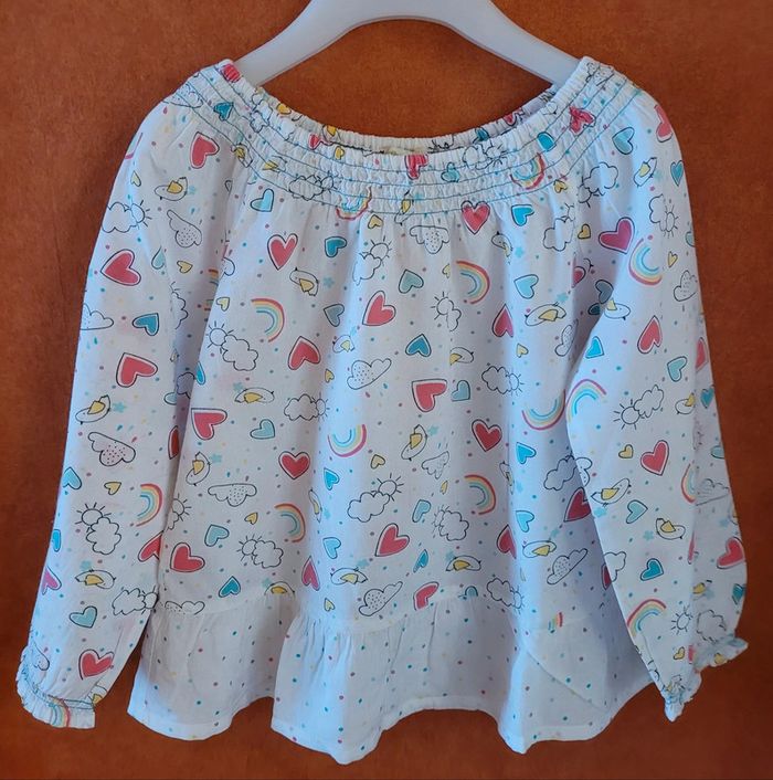 T-shirt fille, manches longues - photo numéro 2