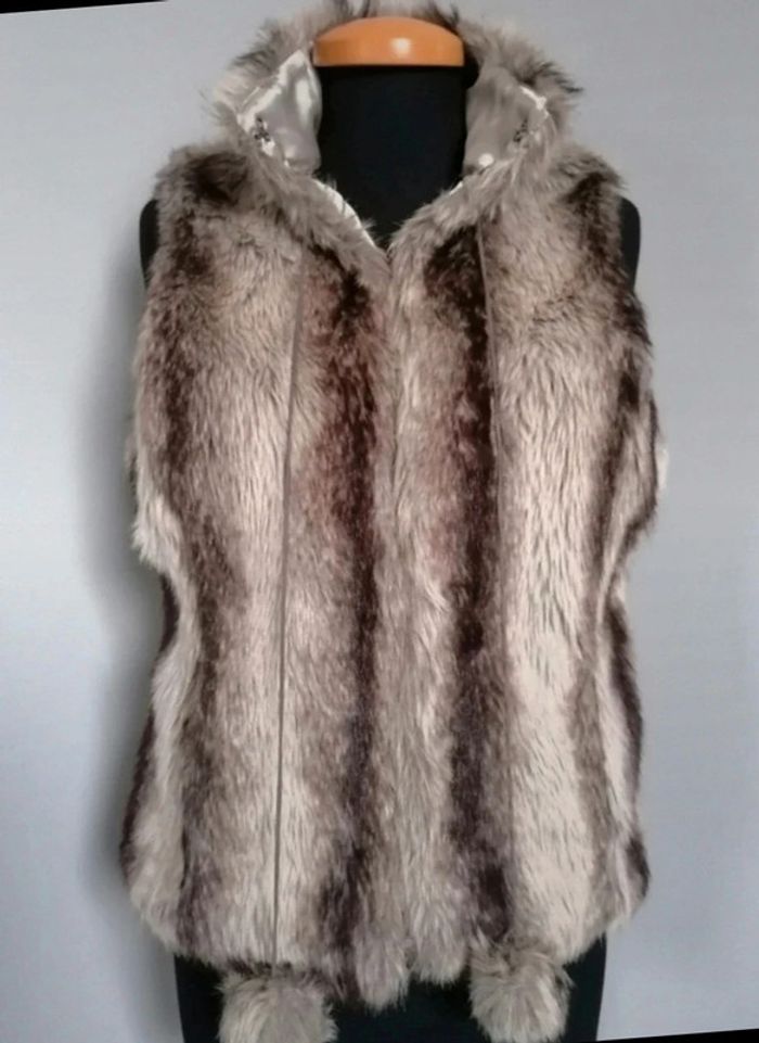 Gilet mi-saison fourrure synthétique why not? S/M - photo numéro 2