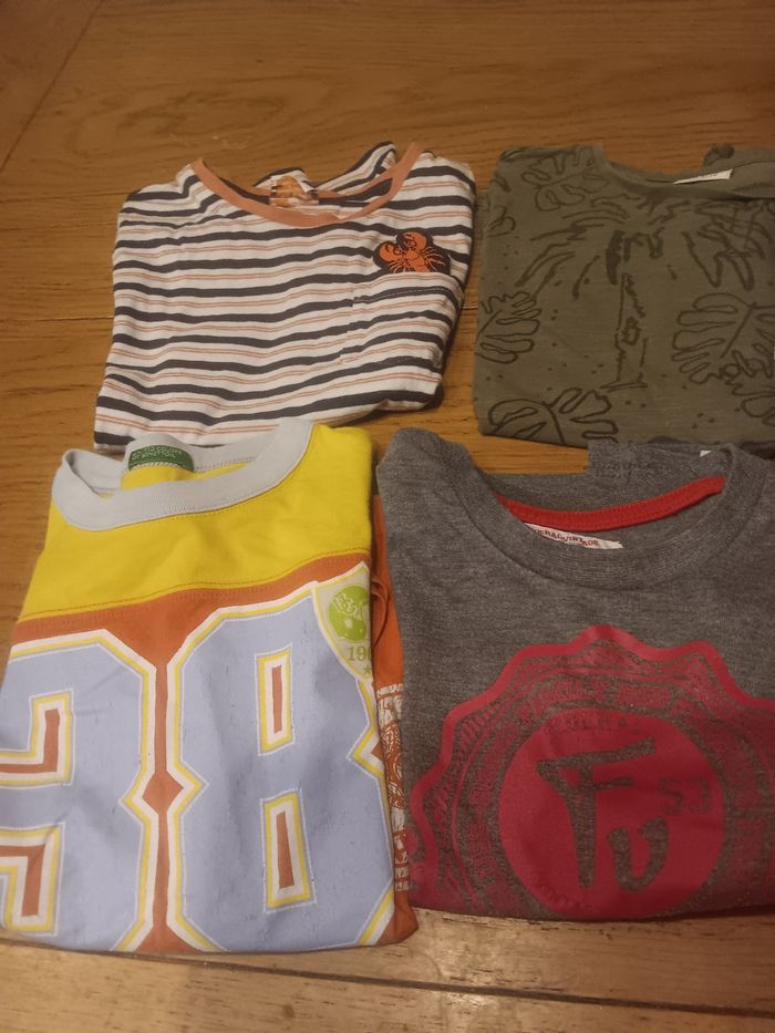 Tee shirts manches courtes 4 ans - photo numéro 2