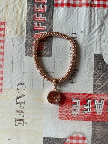 Bracelet arbre de vie couleur rose gold