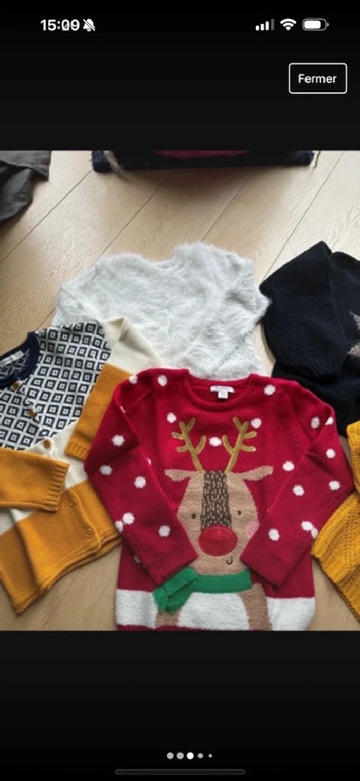 Lot pulls fille - photo numéro 3