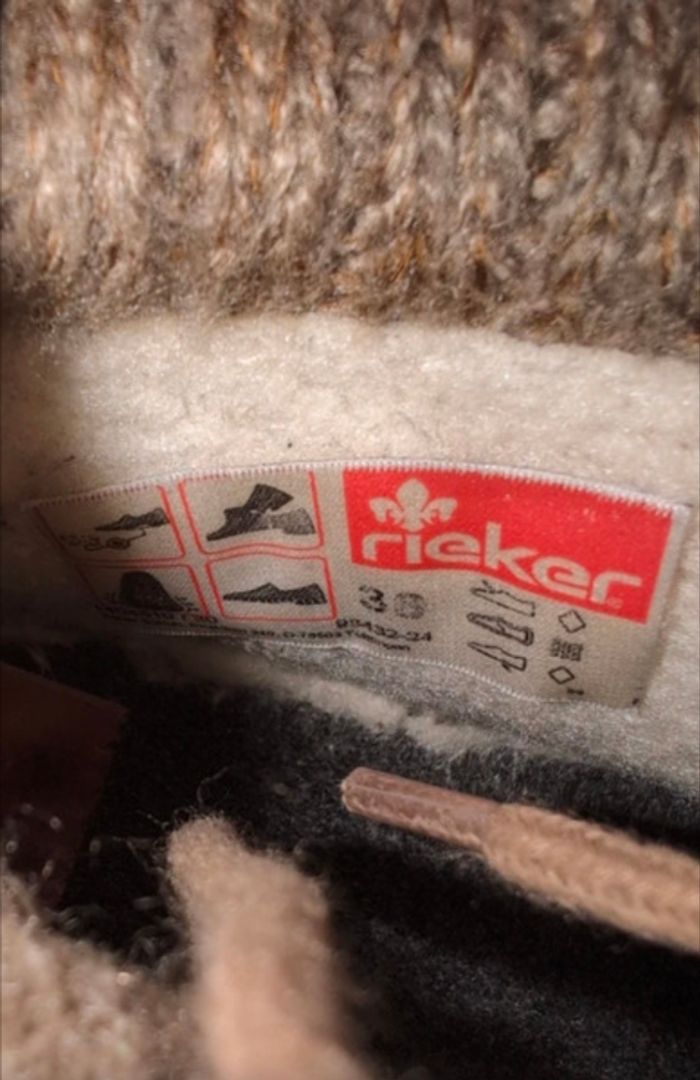 Bottines fourrées Rieker - photo numéro 4