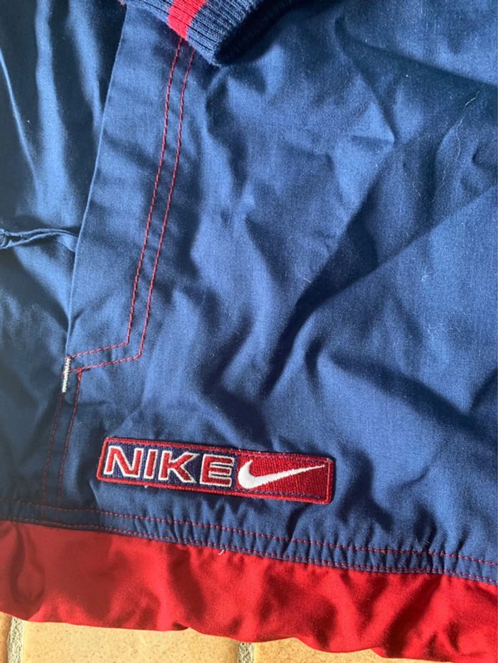 Veste style coupe vent Nike brodé embroidered année 90´s - photo numéro 4