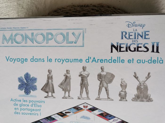 Monopoly édition spéciale la reine des neiges 2, NEUF - photo numéro 4