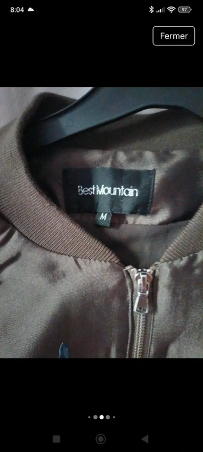 Veste bomber Best mountain teddy - photo numéro 7