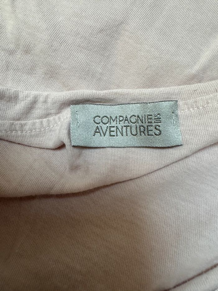 Tee-shirt Compagnie des Aventures Taille 36 - photo numéro 3