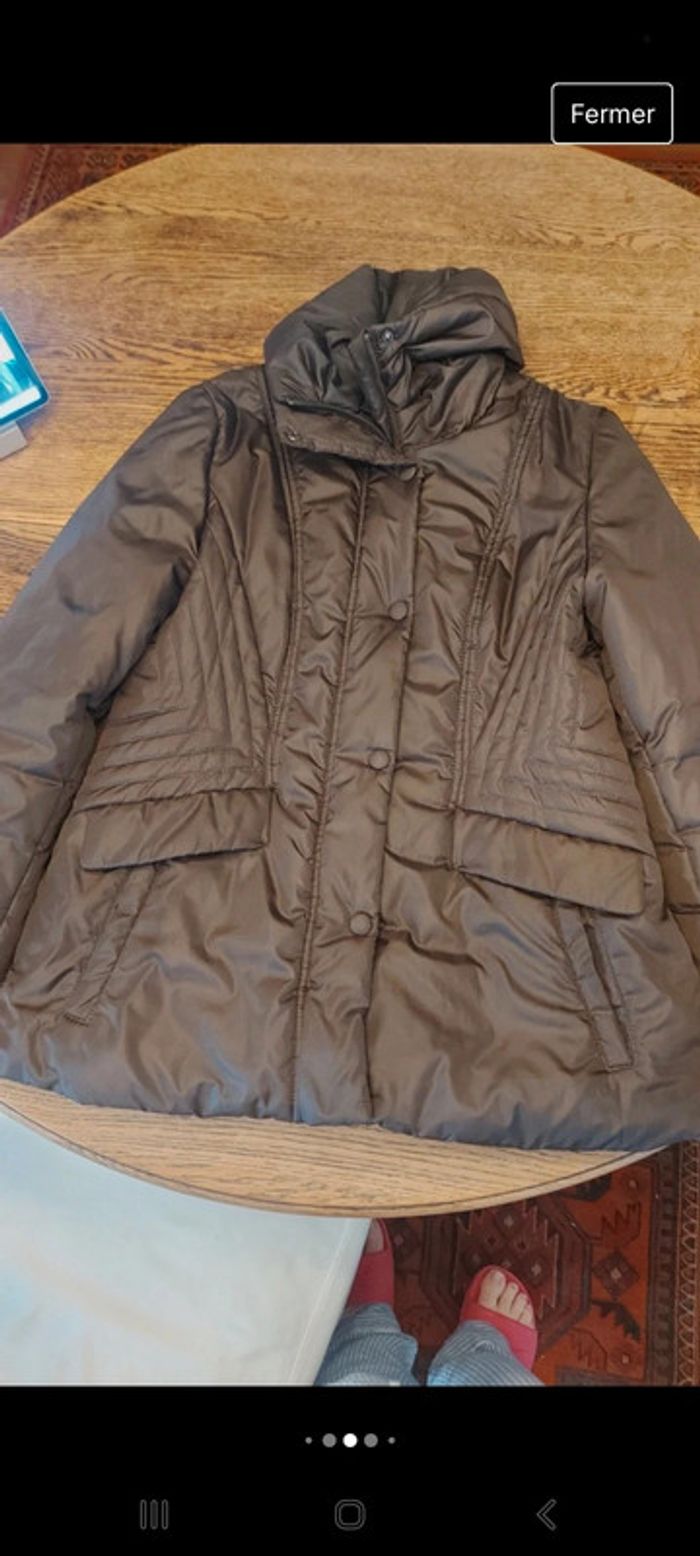 Doudounne Betty Barclay marron fr 44 - photo numéro 2