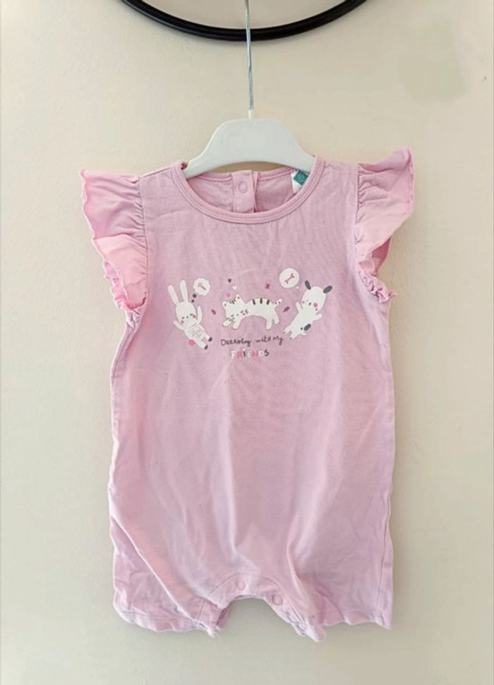 23 mois 2 ans barboteuse pyjama short Tex